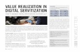 VALUE REALIZATION IN - Triathlon · VALUE REALIZATION IN DIGITAL SERVITIZATION ... ware, as well as runtime costs to operate the services. through a combination of revenue from digital