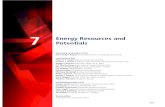 7 Energy Resources and Potentials - IIASA€¦ · Energy Resources and Potentials Chapter 7 430 Executive Summary An energy resource is the first step in the chain that supplies energy