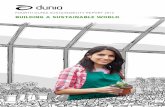 BUILDING A SUSTAINABLE WORLD · FOURTH DUNIA SUSTAINABILITY REPORT 2016 BUILDING A SUSTAINABLE WORLD 1. CONTENT Commitment to sustainability begins at the top 02 Message from the
