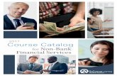 2017 Course Catalog for Non-Bank Financial Services ...€¦ · FSC - The Keys to Compliance with the Fair Credit Reporting Act (FCRA) FSC - The Telemarketing Consumer Fraud and Abuse