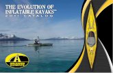 THE EVOLUTION OF INFLATABLE KAYAKS TM · Canoe and the Hula11 high-pressure StandUp Paddleboard. The AdvancedFrame® Kayaks are a hybrid of a folding frame kayak and an inflatable
