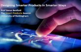 Designing Smarter Products in Smarter Ways · Smarter Products in Smarter Ways Artificial Intelligence Machine Learning Data Science Computer Vision ASAP, Agents Mixed Reality Virtual