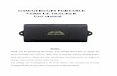 GSM/GPRS/GPS PORTABLE VEHICLE TRACKER User manual · 2016-05-04 · GSM/GPRS/GPS PORTABLE VEHICLE TRACKER User manual Preface Thank you for purchasing the tracker. This manual shows