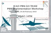 ICAO PBN GO TEAM PBN Implementation Workshop Workshop-Tunis/Bertrand... · ICAO PBN GO TEAM PBN Implementation Workshop Tunis, 24-28 February 2014 ENAC / ATM Bertrand FOUCHER. École