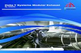Delta T Systems Modular Exhaust€¦ · Delta T Systems Modular Exhaust By DINAK At Delta T Systems, ... • Guaranteed to meet or exceed engine manufacturer’s back pressure requirements