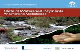 State of Watershed Payments - indiaenvironmentportalre.indiaenvironmentportal.org.in/files/state_of_water_2010.pdf · Ecosystem Marketplace, a project of the non‐profit organization