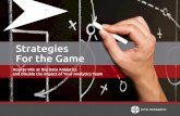 Strategies For the Game - Redpoint Global · Strategies for the Game: How to Win at Big Data Analytics and Double the Impact of Your Analytics Team Strategy 2: Ensuring data quality