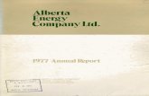 Alberta Energy Company Ltd. - digital.library.mcgill.ca · COMPANY PROFILE Alberta Energy Company Ltd. (AEC) is a wholly Canadian-owned company, which ... ploratory drilling will