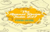 The Annual Recipe Index 2017 - Food & Home Entertaining€¦ · spiced apple gingerbread squares with coconut ... vanilla carrot cake ..... 105 Oct 2016 vegan peanut butter & banana