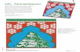 Oh, Tannenbaum - Facet Jewelry MakingOh, Tannenbaum Stitched by Antonio Calles Celebrate the season with this evergreen wall hang-ing. Work the pattern in odd-count peyote stitch (Basics)