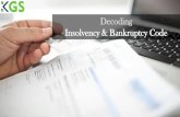 Decoding Insolvency & Bankruptcy Code · 2017-08-28 · Emergence of Insolvency Code –Globally 17-08-2017 INTEGRITY FIRST 4 Text 9.4 Results USA: Recovery Rate Text 3.7 Text 4.4