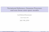 Variational Inference, Gaussian Processes and non-linear ...mlg.eng.cam.ac.uk/carl/talks/ آ  Variational
