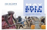 MAY 2018 BULL ETIN - International Organization for Migration€¦ · MAY 2018 BULL ETIN IOM REGIONAL OFFICE FOR EAST AND HORN OF AFRICA. 2 MAY 2018 BULLETIN W elcome to the May edition