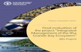 Final evaluation of the project “Integrated Management of ... · Final Evaluation of the Project “Integrated Management of the Ilha Grande Bay Ecosystem” v Acknowledgements