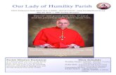 Our Lady of Humility Parish...10655 Wadsworth Road, Beach Park, IL 60099 • (847) 872-8778 •  May 03, 2015 • Fih Sunday Of Easter Our Lady of Humility Parish