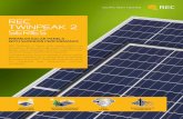 rec TwinPeak 2 SERIES - Cloudinary · REC is a Bluestar Elkem company with headquarters in Norway and operational headquarters in Singapore. REC employs more than 2,000 people worldwide,