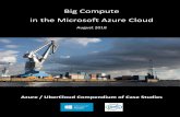 2018 Azure UberCloud Compendium of Case Studies · The 2018 Azure UberCloud Compendium of Case Studies 3 The UberCloud Experiment Sponsors We are very grateful to our Compendium sponsors
