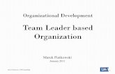 Team Leader based Organization - WordPress.com · 2011-01-06 · Team Leader’s Roles and Responsibilities Process Responsibility Process start-up and control Meet production goals