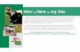 How Have Ag Day - UF/IFAS OCI | Home...Ag Day will not just be fun but educational as well. Related lessons from the Ag in the Classroom Related lessons from the Ag in the Classroom