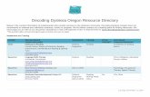Decoding Dyslexia Oregon Resource ... 2019/11/11 آ  Dyslexia, Dysgraphia Reading Foundations in Spelling,