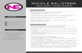  · contact nicole.balistreri@gmail.com nicole-elise.com 561 .221 .2456 expertise social media education influencer program management digital branding
