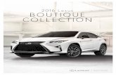 2016 Lexus BOUTIQUE COLLECTION - Dealer.com US · B. LADIES OXFORD JACKET 226820 Lightweight and water resistant. Contains a zippered rollaway hood and an internal security pocket.