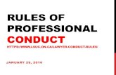 Rules of Professional Conduct - University of Toronto ... · of Rules of Professional Conduct. 2. If Len Kachinsky (Michael O’Kelly’s employer and Brendan Dassey’s defense lawyer)