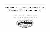 How To Succeed in Zero To Launch - Amazon S3...How To Succeed in Zero To Launch Successful Strategies From Graduates of IWT 2 If you’re reading this, then congratulations. You’re