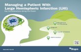 Managing a Patient With Large Hemispheric Infarction (LHI) · Biogen-10244 May 2019 Key Considerations Along the Route Managing a Patient With Large Hemispheric Infarction (LHI) EMS