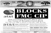 BLOCKS FMC CIP - WordPress.com · Steve also announced that the new FMC website will be presented to the Board at its September 25 meeting. This new site is being developed by Steve