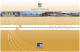 Scheme and Guidelines for India Infrastructure Project ... 6... · Scheme and Guidelines for India Infrastructure Project Development Fund were notified by the Ministry of Finance,