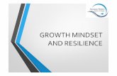 Growth Mindset and Resilience 2019 v1... · A GROWTH MINDSET VS A FIXED MINDSET A growth mindset is the belief that intelligence can be developed. Students with a growth mindset understand