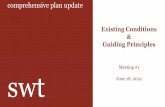 Existing Conditions Guiding Principles - southwhitehall.com · 6/18/2019  · Existing Conditions & Guiding Principles June 18, 2019 comprehensive plan update swt Process kick off