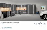 A Guide to Planning Your Garage Storage · A Guide to Planning Your Garage Storage A Guide to Planning Your Garage Storage STEP 3: PLAN YOUR STORAGE Two-Door Base This cabinet is