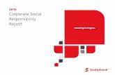 2016 Corporate Social Responsibility Report€¦ · Scotiabank Corporate Social Responsibility Report 2016 1 Digital Transformation Customer Focus Business Mix Alignment Strong Risk
