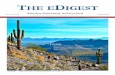 THE EDIGEST - Arizona Paralegal Association · 2016-08-15 · The eDigest • A Publication of the Arizona Paralegal Association • August 2016 1 THE EDIGEST ARIZONA PARALEGAL ASSOCIATION
