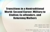Transitions in a Nontraditional World: Second Career ...career.fsu.edu/sites/g/files/imported/storage/... · Transitions in a Nontraditional World: Second Career, Military to Civilian,