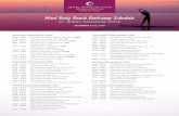 Mind Body Beach Bootcamp Schedule - Luxury …...Jamaica Direct: (876) 973-4520 • (876) 972-8318 • Tina Haskim A certiﬁ ed personal trainer and Yoga 200 YT Instructor, Tina has