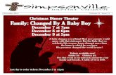 December 2012 Volume 23 Issue 12 Christmas Dinner Theater …storage.cloversites.com/simpsonvillebaptistchurch... · 2012-11-28 · 5-6 pm or a Homemaking class on Thursdays 5-6 pm.