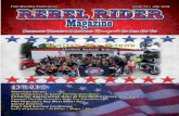 July 2016, Rebel Rider Magazine 2rebelridermagazine.com/media/RebelRiderJuly2016-web.pdf · July 2016 Issue 74 Address: Box 1952 Mount Dora, FL 32756 Publisher & Editor Nova {Push}