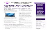 Newsletter Highlights MCVRC Newsletterfiles.ctctcdn.com/3eec07c8101/95ee0ad8-dc34-40c4-b... · Bryan Cave Byron Warnken, Esq.Washington, DC. Mr. & Mrs. Calvin Bell Captain & Mrs.