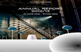 AnnuAl report 2012/13 - az498215.vo.msecnd.netaz498215.vo.msecnd.net/static/files/annual_reports/AR2012-13_UK.pdfAnnuAl report 2012/13 01 june 2012 – 31 mAy 2013. Bang & Olufsen