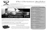The Christian Builder - Clover Sitesstorage.cloversites.com/firstchristianchurch12/documents/12-19-12grayscale.pdf · Resume on Sunday, January 6, 2013. Congregation Meeting On Sunday,