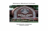 Academic Catalog 2005-2006 - Meharry Medical College · Classes Resume for Dental, Medical/Post Bac Students, W-Jan 4 Classes Resume for Graduate Students, M-Jan 9 Graduate School