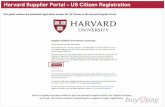 Harvard Supplier Portal - FAS Administrative …...Using this link, they can continue to manage their supplier profile. Completing Registration Title PowerPoint Presentation Author