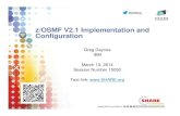 zOSMF V2.1 Implementation and Configuration...z/OSMF V2.1 Implementation and Configuration Greg Daynes IBM March 13, 2014 Session Number 15050 Test link: 2 Trademarks Notes: Performance
