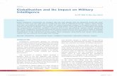 Globalisation and Its Impact on Military Intelligence · the duality and utility of the forces of globalisation in order to exert disproportionate power. In the globalised age, Clausewitz’s