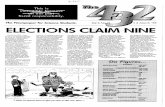 The Newspaper for Science Students. ELECTIONS CLAIM NINE Newspaper for Science Students. ELECTIONS CLAIM NINE Some controversy was voiced by Society members after it was disclosed