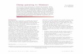 Deep parsing in Watson - IBM · 2013-02-11 · Deep parsing in Watson M. C. McCord J. W. Murdock Two deep parsing components, an English Slot Grammar (ESG) B. K. Boguraev parser and