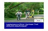 Lackawanna River Heritage Trail · The Lackawanna River Heritage Trail (LRHT) and its companion, the Delaware and Hudson (D&H) Rail-Trail, combine to create the longest land trail